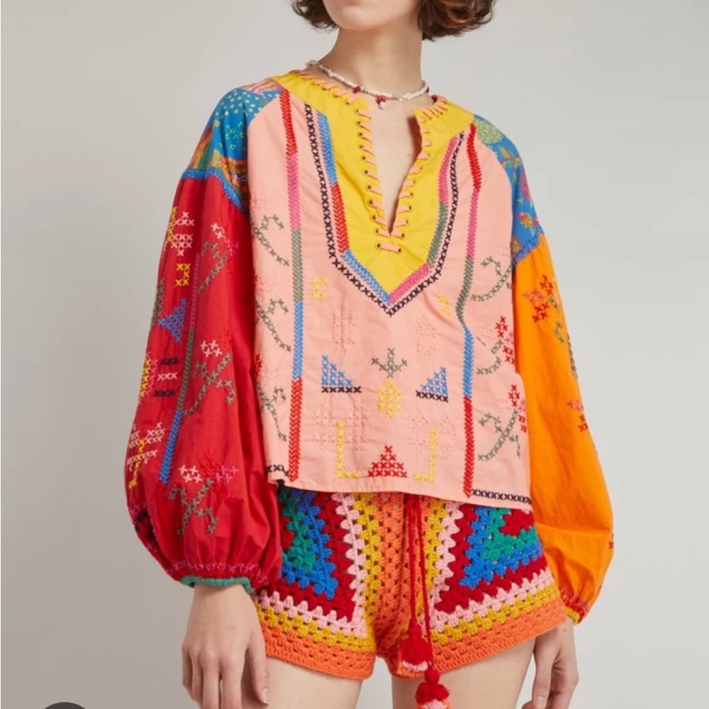 Farm Rio blouse
